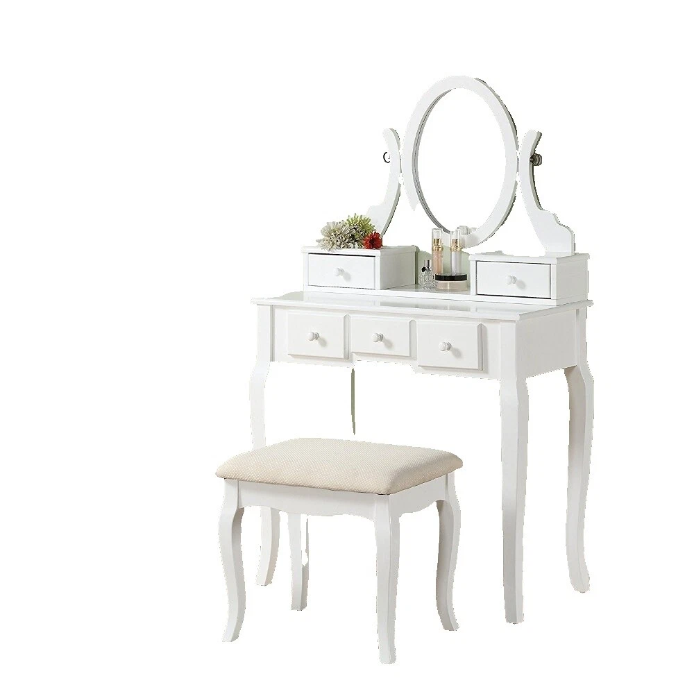 Bathroom Oval Contemporary Vanities & Makeup Tables