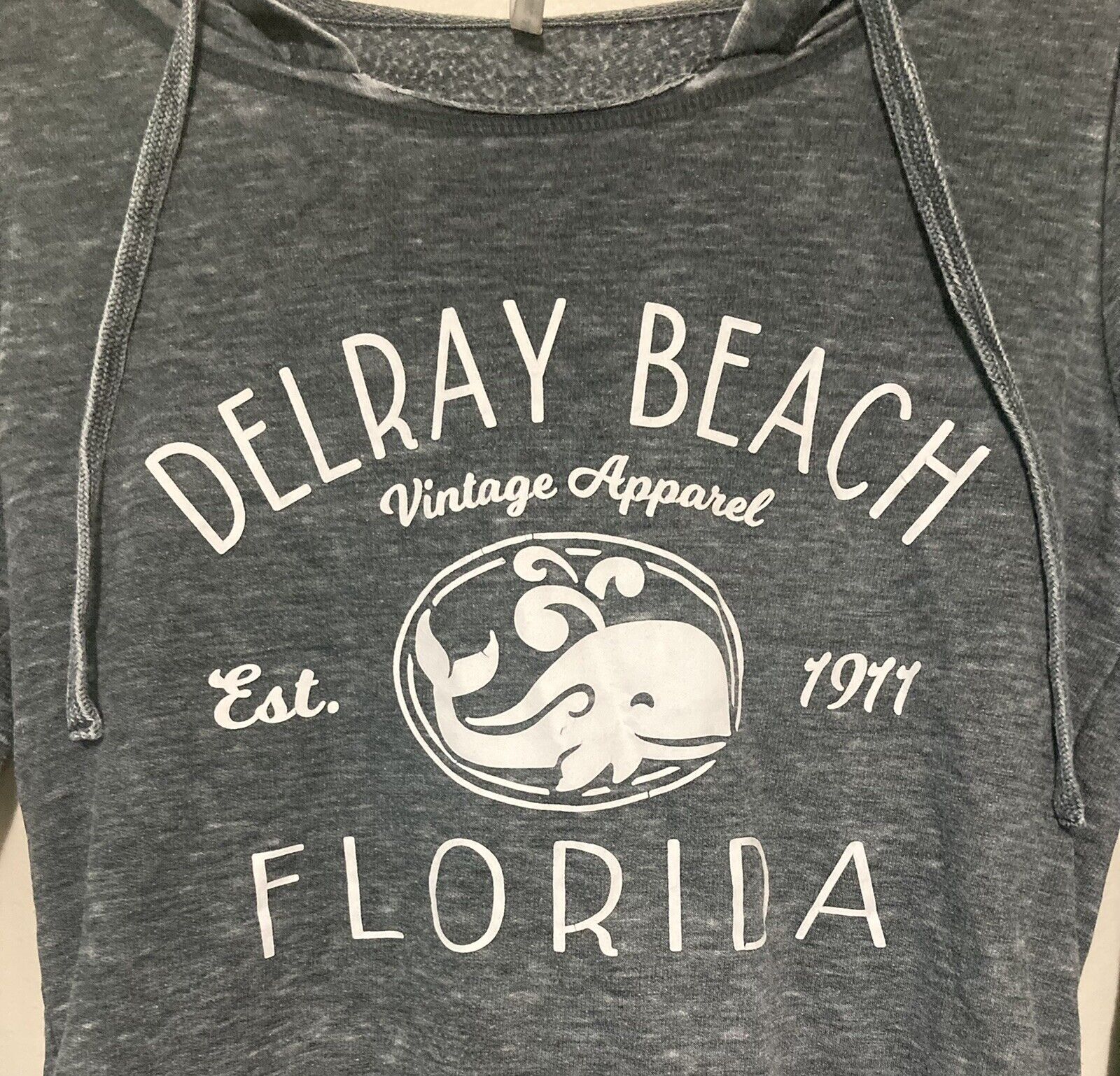 US Apparel DelRay Beach Florida Women's Small Hoo… - image 2