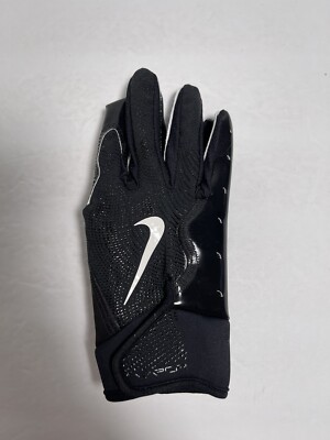 New Nike Vapor Jet 8.0 Football Gloves Youth Size Medium Black