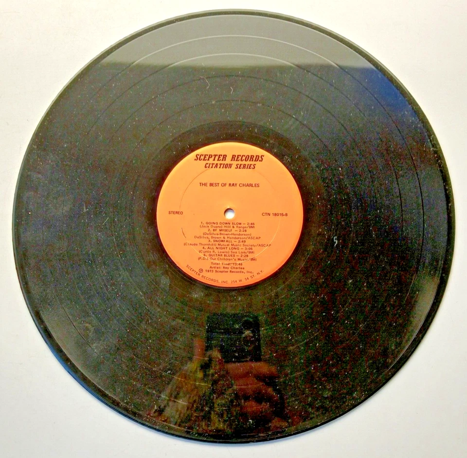 The Best Of Ray Charles 1973 Scepter Citation Series CTN 18915 LP - Image 3 of 4
