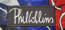 EMBROIDERED PHIL COLLINS ROCK BAND PATCH (Please Read Ad)