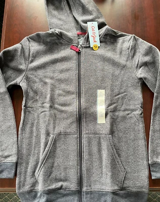 2-Pack Cat & Jack Youth jacket size 12/14 spring Fall lightweight hooded gray