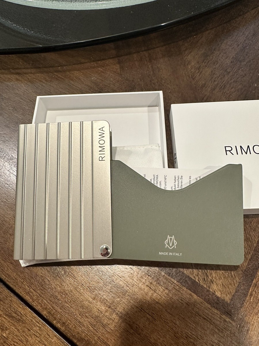 Rimowa Card Holder - Titanium Color | eBay