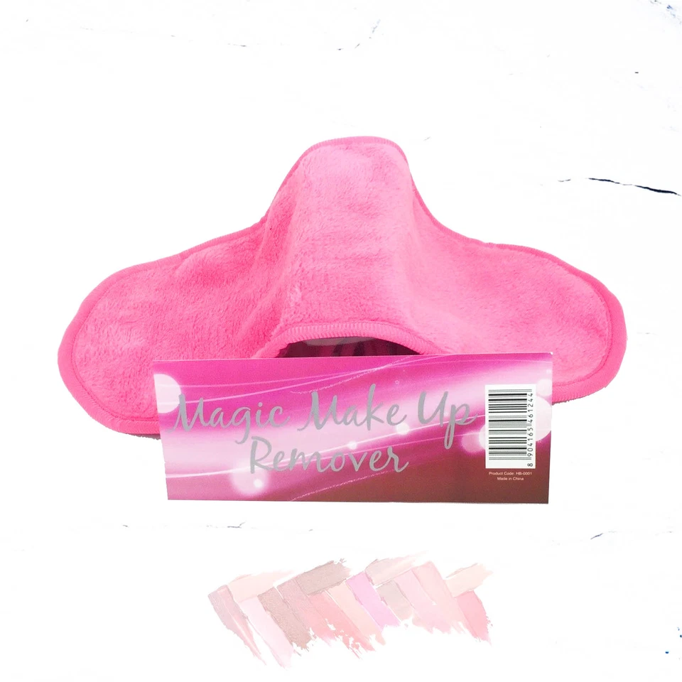 Soft PINK Microfiber Magic Make Up Remover. Oil Remover Facial Cleansing Cloth