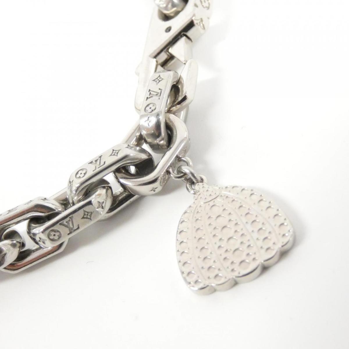 AUTH LOUIS VUITTON COLLIER PARADISE CHAIN PUMPKIN M01095