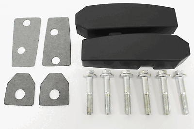 LAND ROVER DEFENDER Billet Aluminium Windscreen Bracket Kit Black TERRAFIRMA - Picture 1 of 1