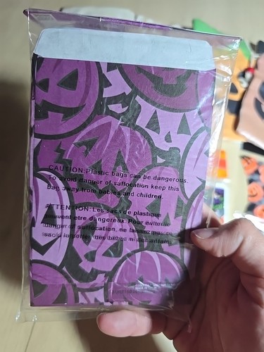 Lot Of Halloween Goodie Party Favor Bags Canvas And Plastic - Picture 5 of 9