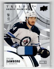 2022-23 Upper Deck Trilogy Rookie Premieres Patch Dylan Samberg /49 #174