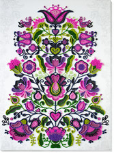 DIY Bead embroidery kit "Remembering traditions" 11.0"x15.4" / 28.0"x39.0 cm