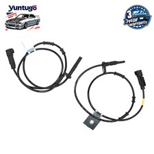 2X Fit For Chevrolet Equinox Terrain GMC Front Left+Right ABS Wheel Speed Sensor