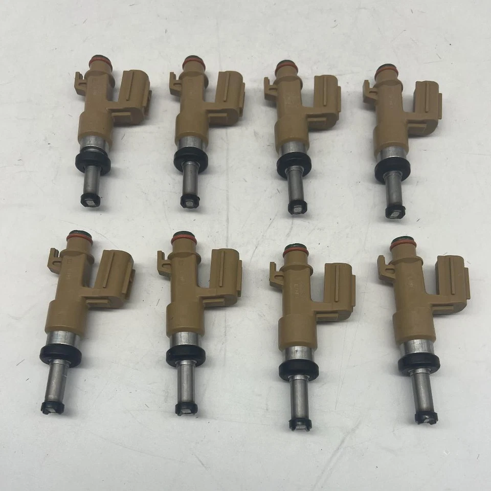 8pc 23250-0S020 Denso Fuel Injector Nozzle for Toyota Tundra 4.6L 5.7L 2010-2019 Foto 2 de 4