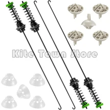 4PCS Washer Suspension Rod Kit For Whirlpool W10594080 Washing Machine W11130362