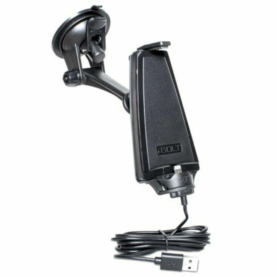 NEW iBOLT iPro2 Car Dock WINDOW MOUNT for iPhone XS Max/X/8+/7 PLUS/6S/SE - Image 2 of 4