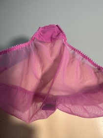 L'AGENT by AGENT PROVOCATEUR Reya Lace Mesh Pink Black Bra Underwire 32E W Tag