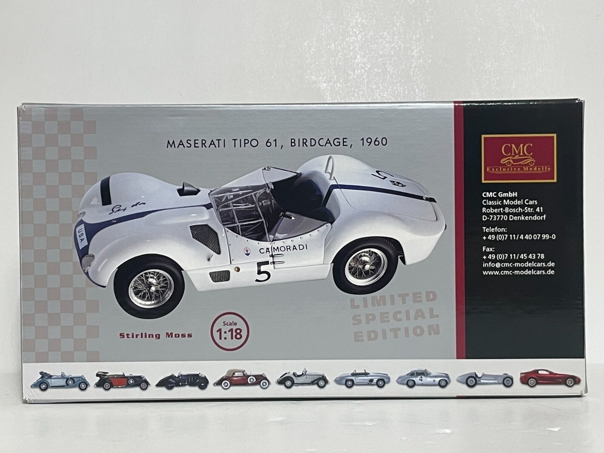 ミニカー Nike/CMC Maserati Tipo61/ 250F CMC Maserati 1:18 Scale Diecast & Toy Vehicles for sale | eBay
