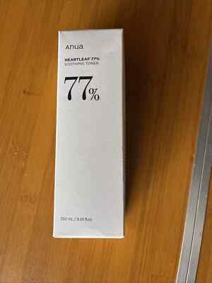 Anua Heartleaf 77% Soothing Toner 250ml 8.45 fl.oz Free Shipping.  Exp 02/2026