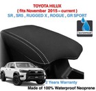 NEOPRENE CONSOLE LID COVER FITS TOYOTA HILUX SR-SR5 SEPT 2015- CURRENT (WETSUIT)