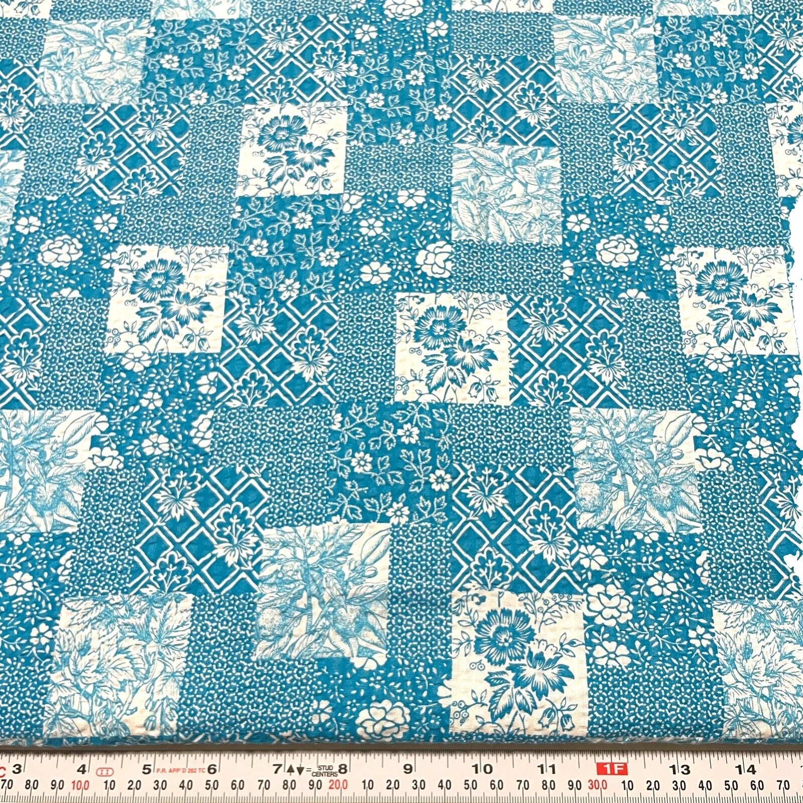 Géneros artesanales Blanco Patchwork