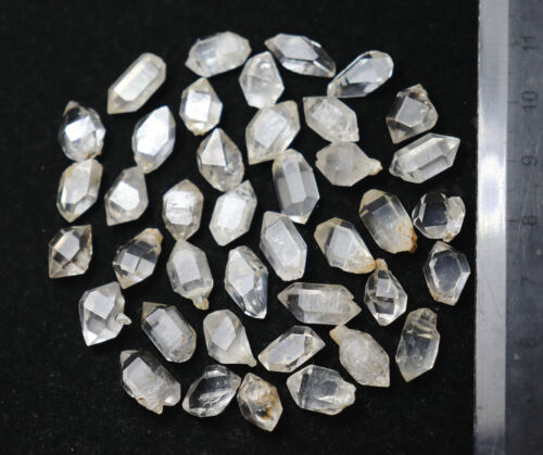 21.8g 40pcs Top Quality Herkimer Diamond Crystal Quartz Single End Specimen