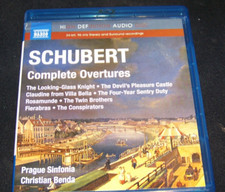 Schubert: Complete Overtures Blu-ray Audio