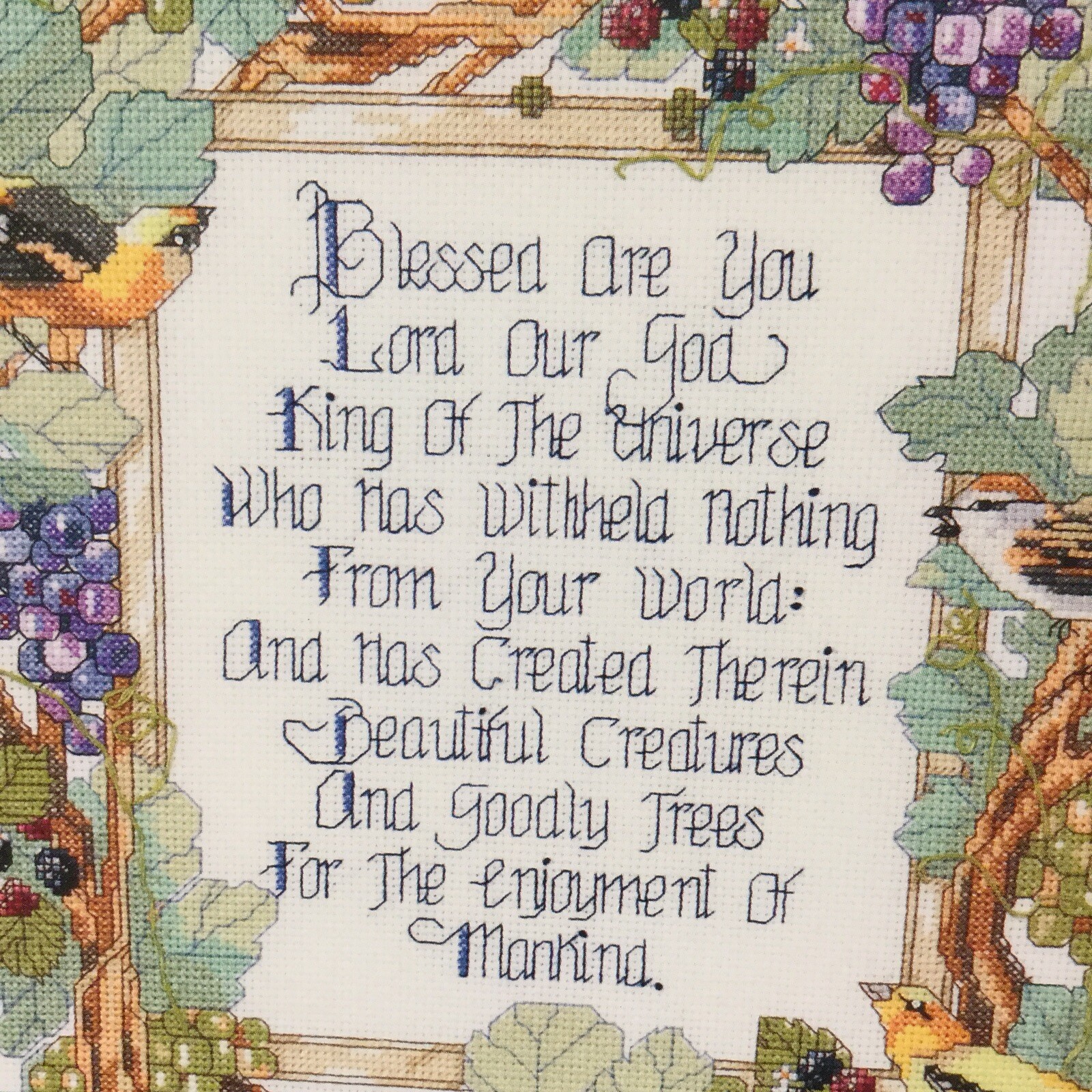 Blessings Nancy Rossi Cross Stitch Pattern Bless Thee Keep Thee Are You ...