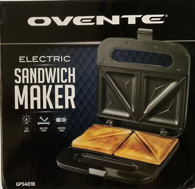 Ovente Electric Sandwich Maker