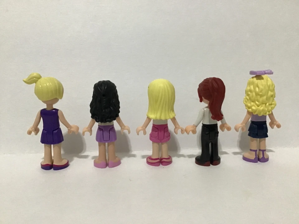 LEGO Friends 41092, 41093, 41006 Minifigs Stephanie, Emma, Natasha, Danielle,Mia - Image 3 of 3