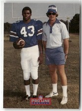 1993 PRO LINE PROFILES #596 HERSCHEL WALKER PHILADELPHIA EAGLES