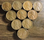 Roll of 50 1937 D Lincoln Cents G-VF