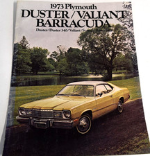 1973 Plymouth Duster/Valiant/Barracuda Dealer...