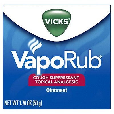 2 Pack Vicks Vaporub Ointment 1.76 Oz Each