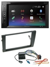 Pioneer Bluetooth MP3 USB 2DIN DAB DVD autoradio per Audi A4 01-08 B6 B7 Quadloc