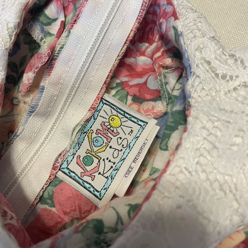 Vintage Kokomo Kids Floral & Lace Cottagecore Dress - Size 5 - Made in USA - Picture 4 of 4