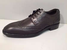 Upper Leather Lace Up Grey Formal Shoes for Men for sale