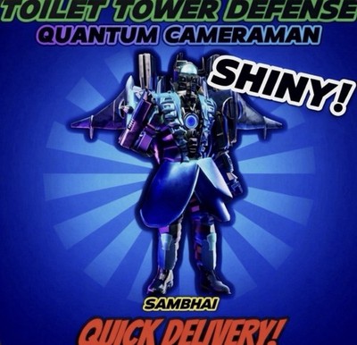  SHINY Quantum Cameraman ~ Ultimate ~ Toilet Tower Defense ~ TTD Units ~ TTD 