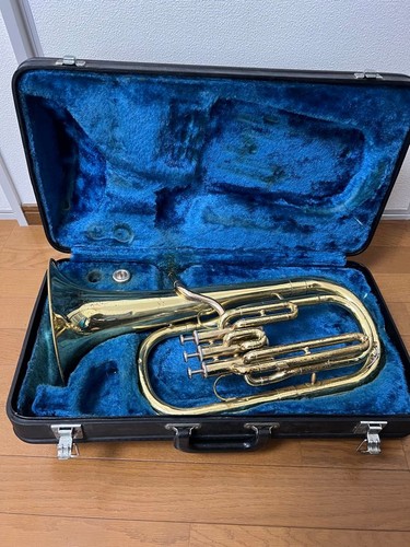 YAMAHA YAH-202 Alto Horn Used With Hard Case Mouthpiece