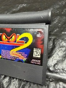 Vintage 1994 Zool 2 Atari Jaguar 64-Bit Game Cartridge Gremlin Interactive
