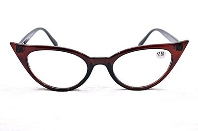 MT57 Retro 50,60er Jahre Cat Eye Lesebrille Auswahl aus 5 Farben +1,0+1,5+2,0+2,5