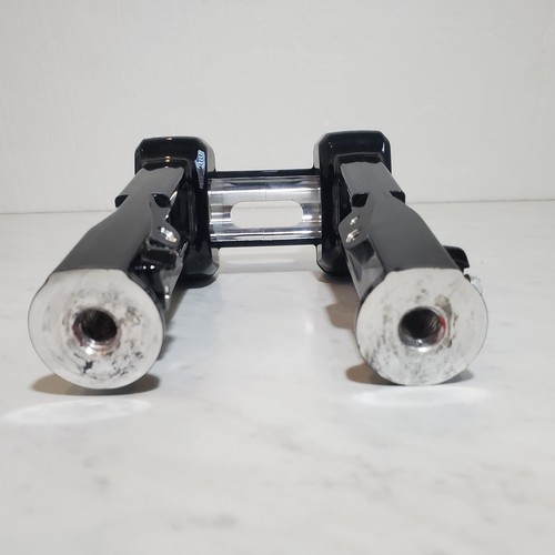 OEM Harley-Davidson 2024 CVO Road Glide Black FLTRSE Handlebar Risers Clamp Set - Foto 9 di 12