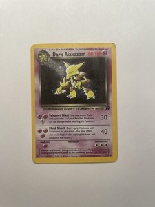dark alakazam pokemon card value Lv.30 No.065 Holo Rare Old Back 1998 EX Jap RaritySpecial Illustration Rare Hit Points310 HP Colorless Buy Dark Alakazam Online In