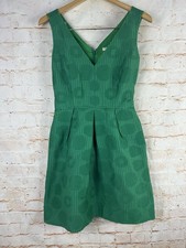 J.CREW womens green textured sleeveless dress size 2