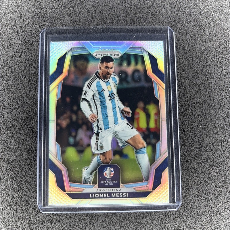 Lionel Messi 2024 Panini Prizm Copa America #1 Prizms Silver