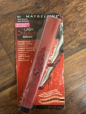 NEW Maybelline Lash Stiletto Ultimate Length WASHABLE Mascara 971 VERY BLACK