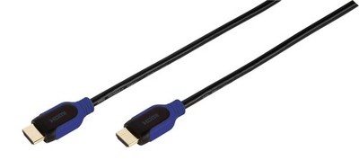 VIVANCO High Speed HDMI  Kabel mit Ethernet, 5m blau (42964) (ARC) #1906839