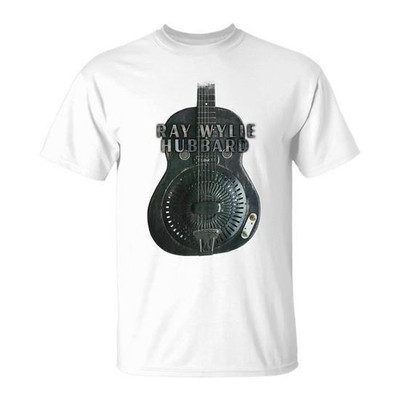 Ray Wylie Hubbard Music Star Heavy Cotton White S-5XL T Shirt UR426