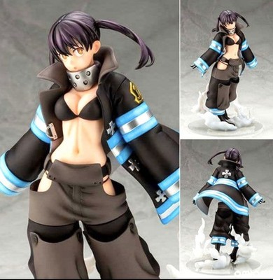 Kotobukiya ARTFX J Fire Force Tamaki Kotatsu 1/8 Figure NEW Glow in Blacklight