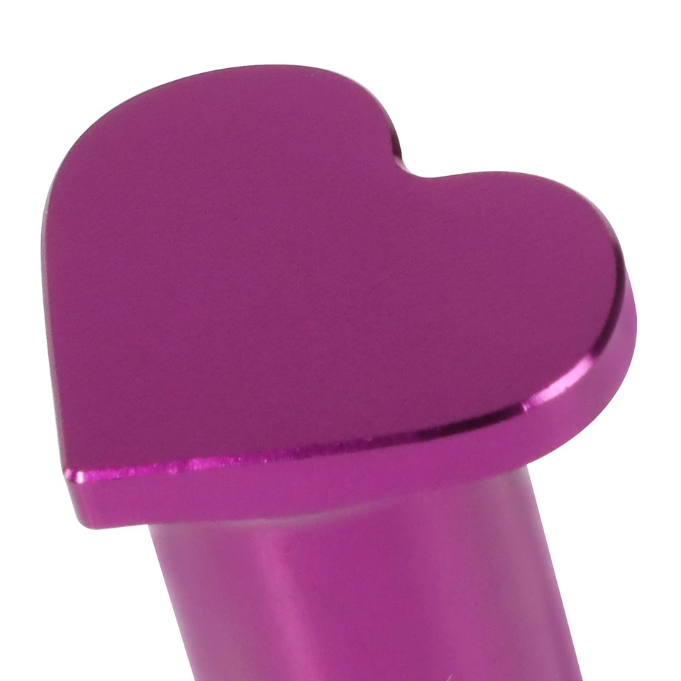 NRG DB-H003PP Fit 89-95 Honda Civic aluminio forma de corazón freno eléctrico botón de deriva Foto 3 de 4