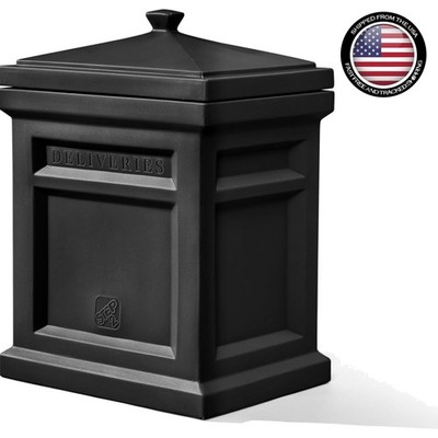 Durable Weather-Resistant Large Delivery Box - 37.6 Gallons, No Assembly Needed