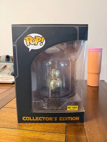Funko Pop! Star Wars: Gold BB-8 Hot Topic Exclusive Collectors Edition