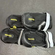 QUMY Performance Dog Shoes/Boots/Sz 8(74-88lbs) BLACK/All Terrain Paw Protection